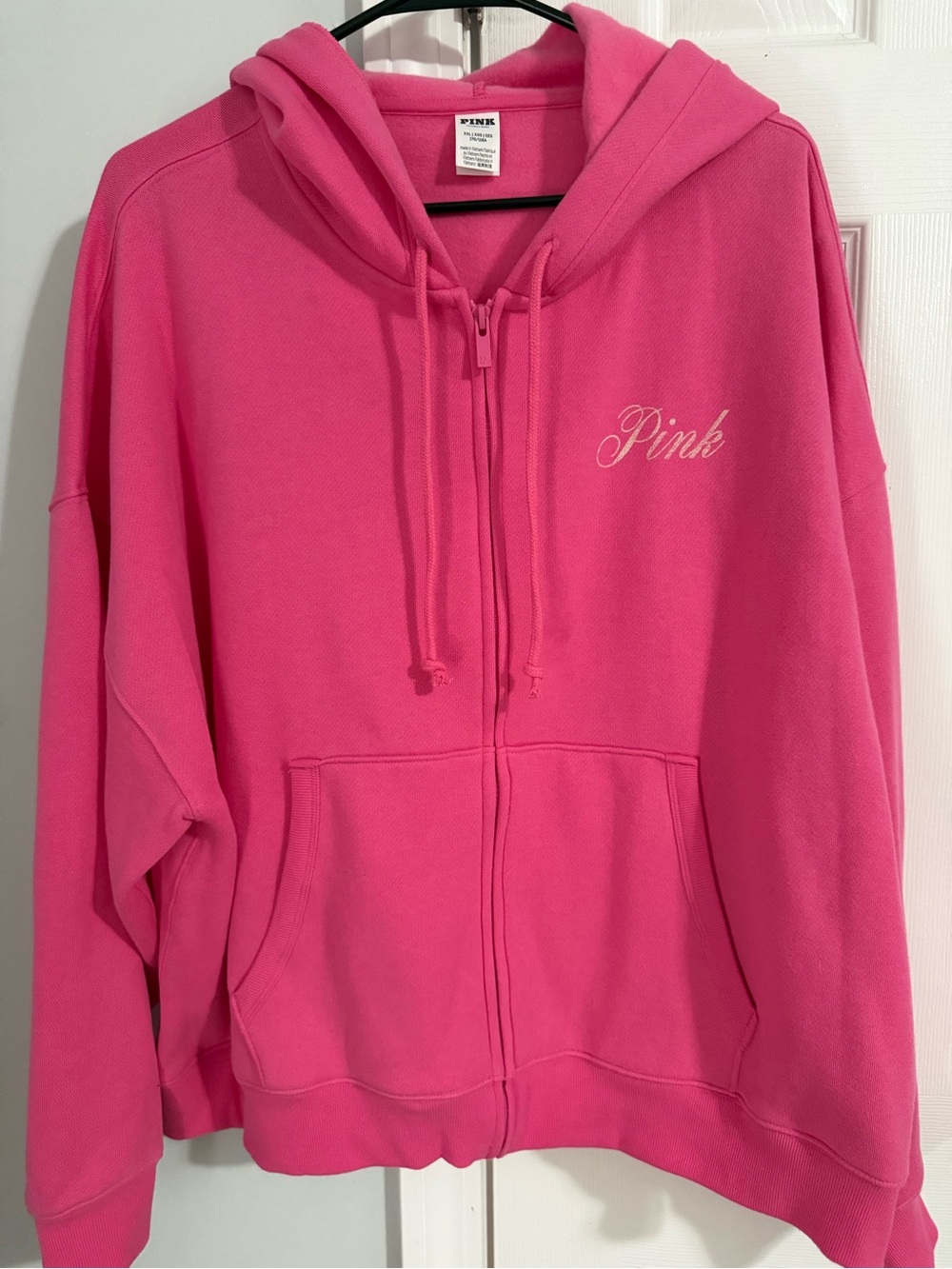 PINK Victoria's Secret Hot Pink Hoodie